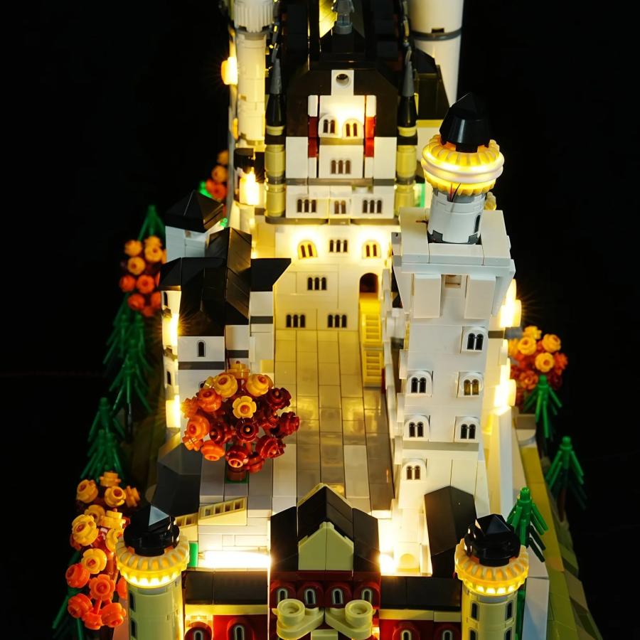 MOC LEGO レゴ 21063 互換  アーキテクチャー ノイシュヴァンシュタイン城 LED ライト 電飾 キット ※本体は含みません |  | 03