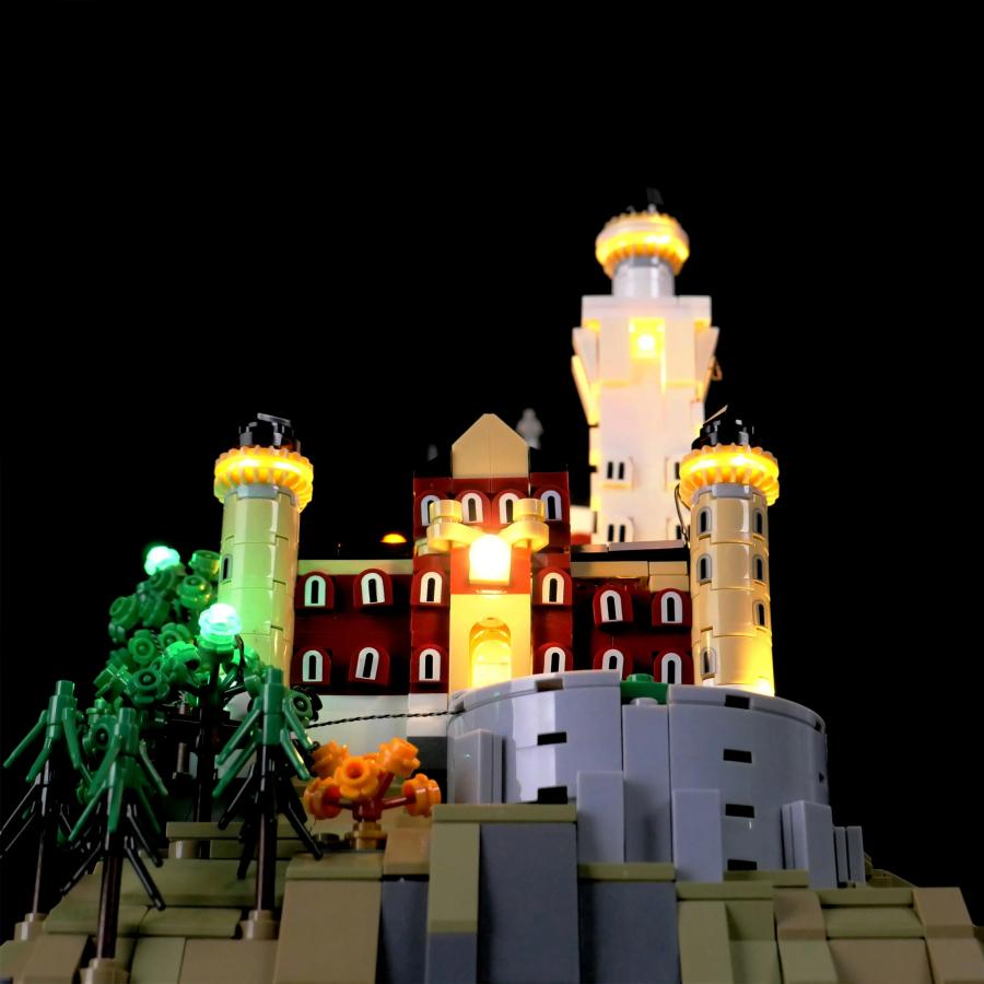 MOC LEGO レゴ 21063 互換  アーキテクチャー ノイシュヴァンシュタイン城 LED ライト 電飾 キット ※本体は含みません |  | 06