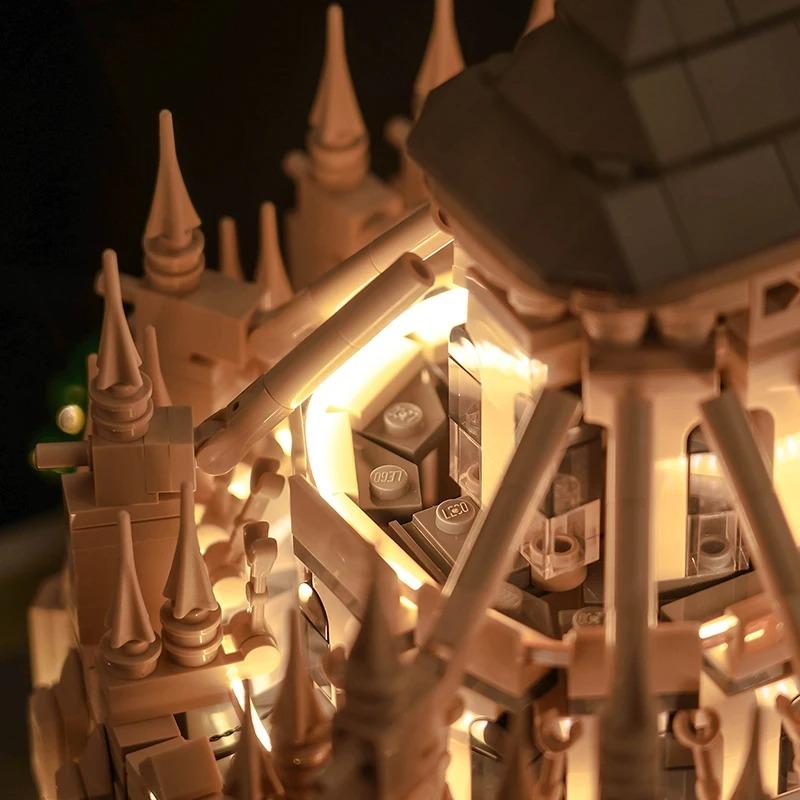MOC LEGO レゴ 21061 互換 アーキテクチャー ノートルダム大聖堂 LED