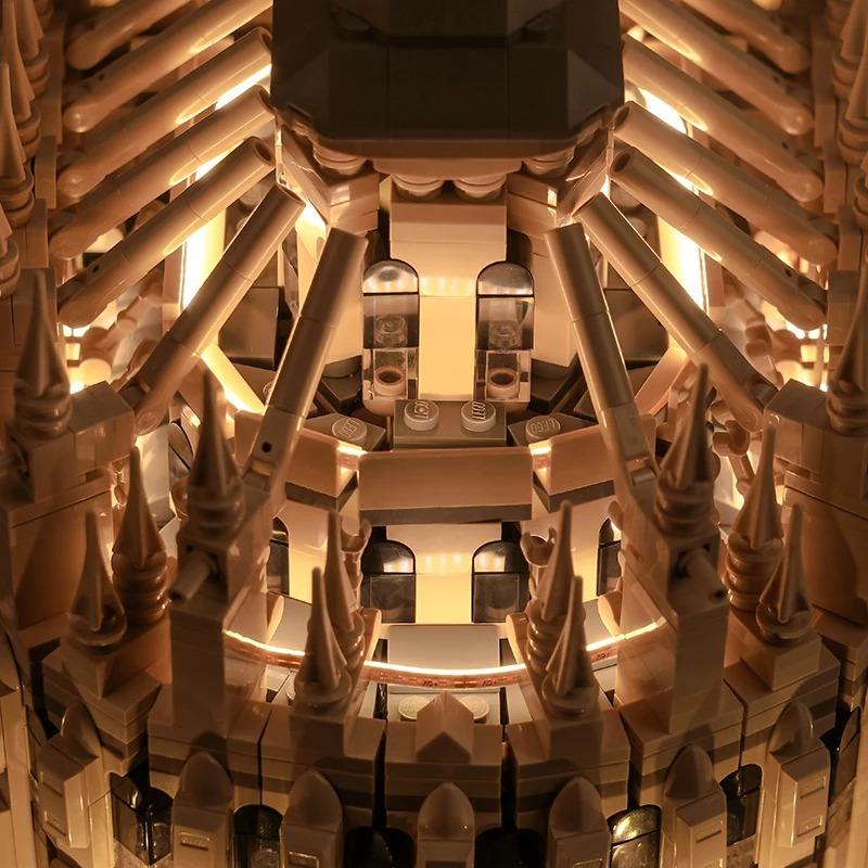 MOC LEGO レゴ 21061 互換 アーキテクチャー ノートルダム大聖堂 LED