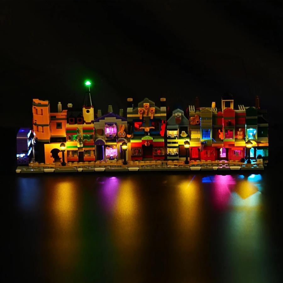 MOC LEGO レゴ 76444 互換  ハリー ポッター ダイアゴン横丁 LED ライト 電飾 キット ※本体は含みませんの画像