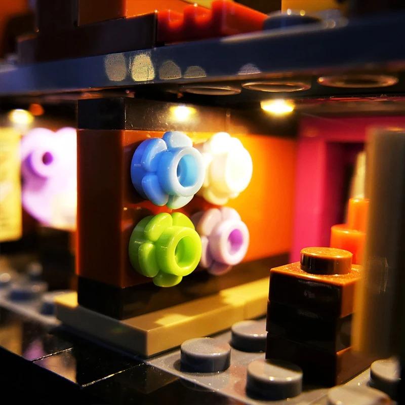 MOC LEGO レゴ 76444 互換  ハリー ポッター ダイアゴン横丁 LED ライト 電飾 キット ※本体は含みませんの画像