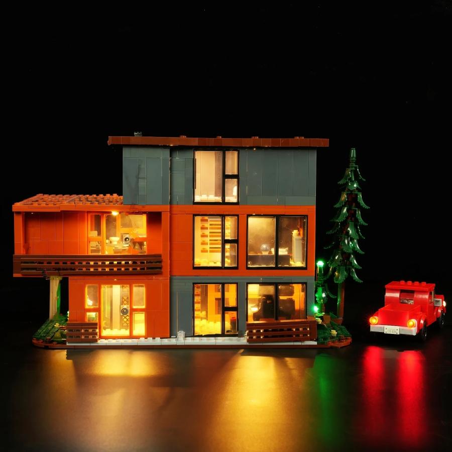 MOC LEGO レゴ 21354 互換  アイデア トワイライト カレン家 LED ライト 電飾 キット ※本体は含みませんの画像