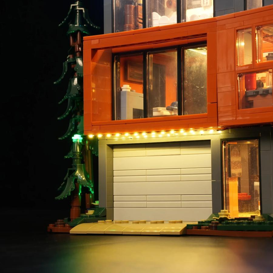 MOC LEGO レゴ 21354 互換  アイデア トワイライト カレン家 LED ライト 電飾 キット ※本体は含みませんの画像