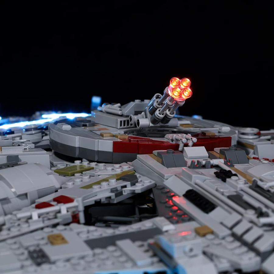 MOC LEGO レゴ 75192 05132 DG005 81085 互換 スター ウォーズ ミレニアム ファルコン LED ライト 電飾 キット ※本体は含みません |  | 02