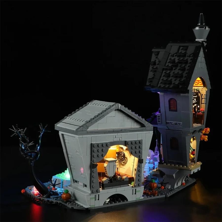 MOC LEGO レゴ 21351 互換 アイデア ティム バートンのナイトメアー ビフォア クリスマス LED ライト 電飾 キット ※本体は含みませんの画像