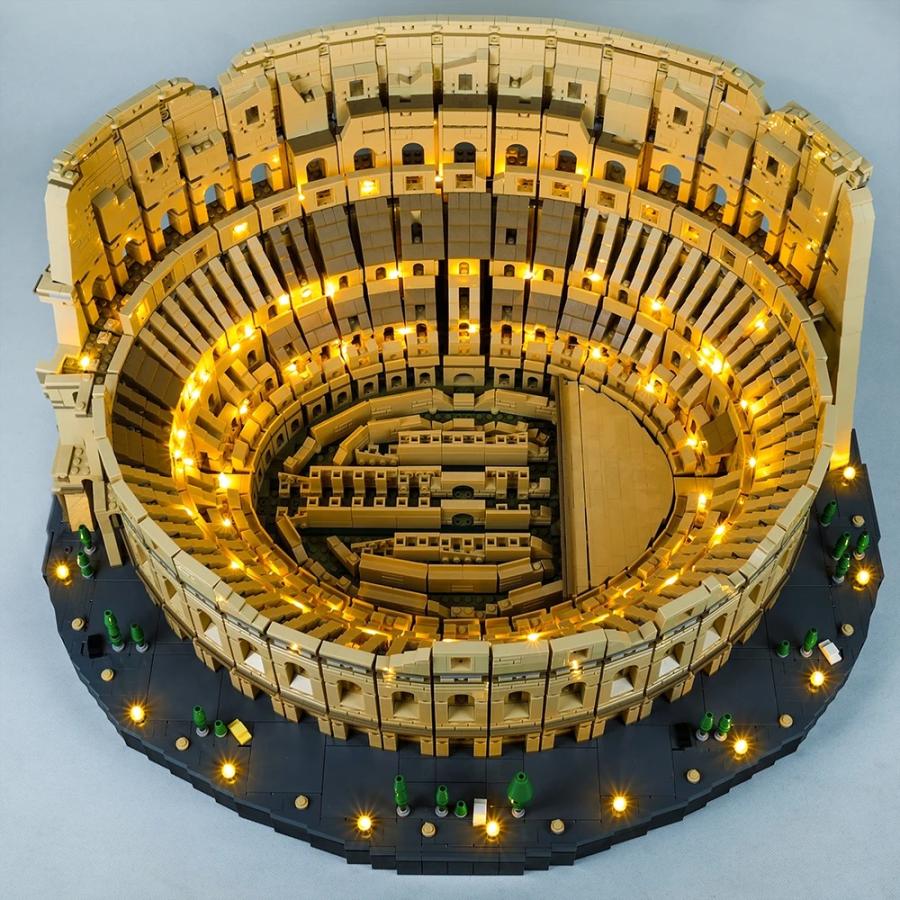 MOC LEGO レゴ 10276 互換 クリエイター エキスパート コロッセオ LED ライト 電飾 キット ※本体は含みませんの画像