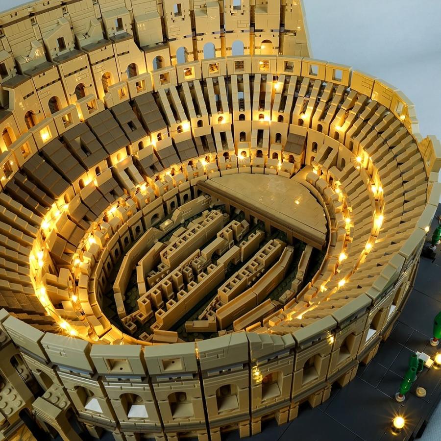 MOC LEGO レゴ 10276 互換 クリエイター エキスパート コロッセオ LED ライト 電飾 キット ※本体は含みませんの画像
