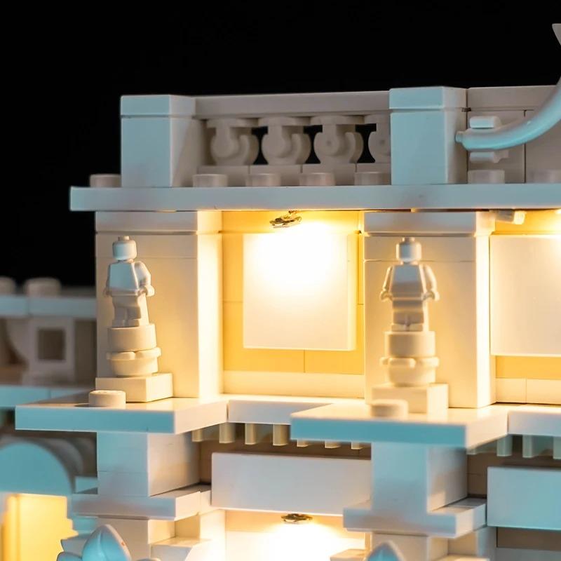 MOC LEGO レゴ 21062 互換 アーキテクチャー トレヴィの泉 LED ライト 電飾 キット ※本体は含みませんの画像
