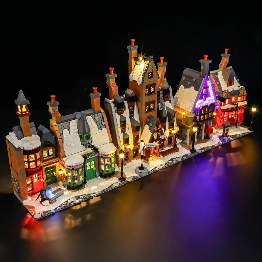 MOC LEGO レゴ 76457 互換 ハリー・ポッター ホグズミード村 LED ライト 電飾 キット ※本体は含みません |  | 01