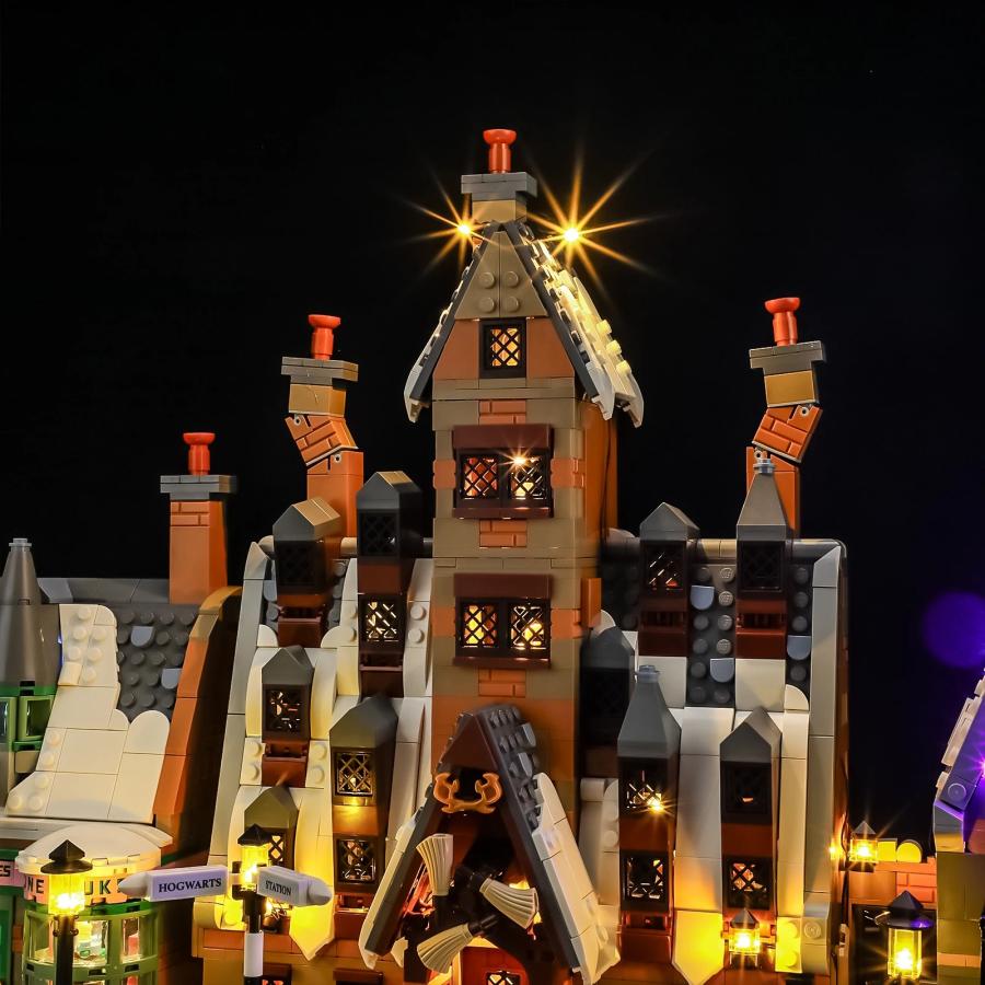 MOC LEGO レゴ 76457 互換 ハリー・ポッター ホグズミード村 LED ライト 電飾 キット ※本体は含みません |  | 05