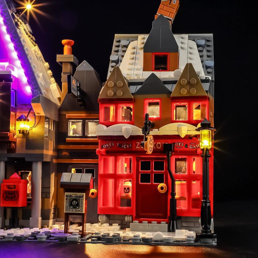 MOC LEGO レゴ 76457 互換 ハリー・ポッター ホグズミード村 LED ライト 電飾 キット ※本体は含みません |  | 06