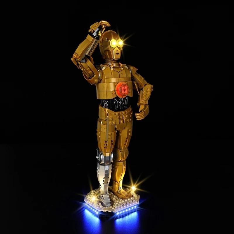 MOC LEGO レゴ 75398 互換 スター ウォーズ C-3PO LED ライト 電飾