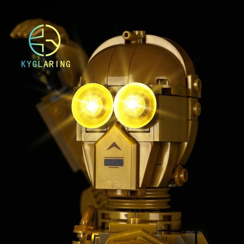 MOC LEGO レゴ 75398 互換 スター ウォーズ C-3PO LED ライト 電飾