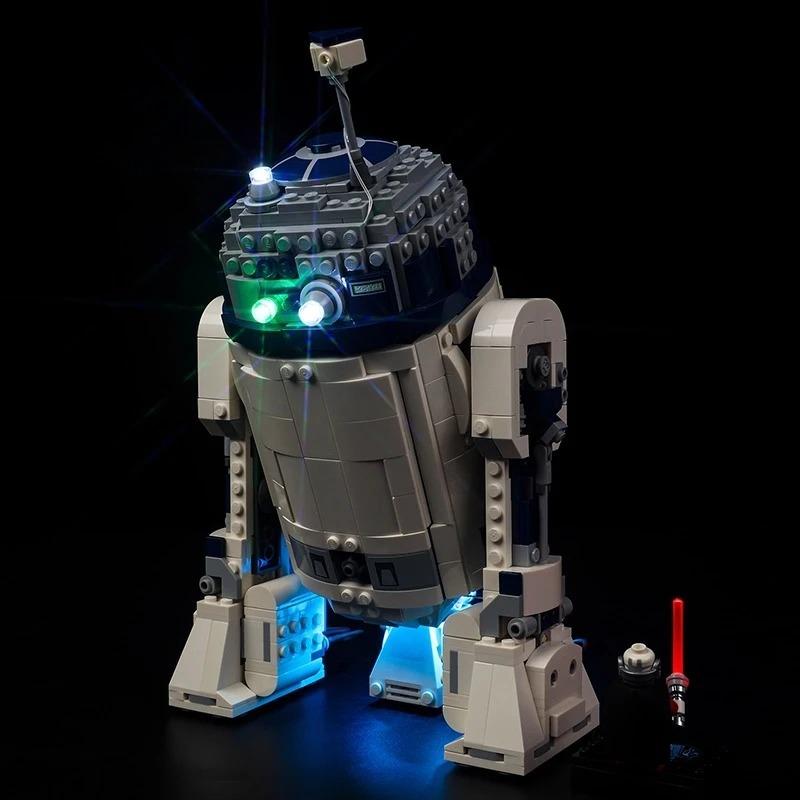 MOC LEGO レゴ 75379 互換 スター・ウォーズ R2-D2 LED ライト 電飾