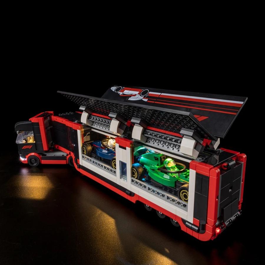 MOC LEGO レゴ 60445 互換 F1 RB20 & AMR24 レースカーとF1 トラック