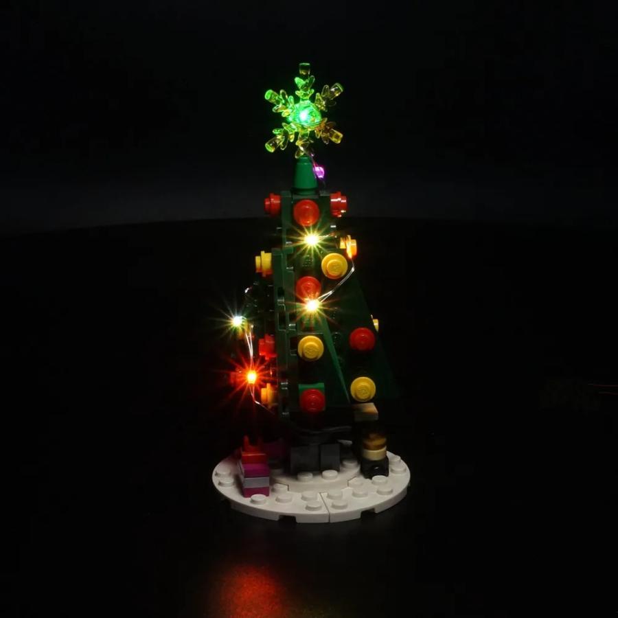MOC LEGO レゴ 10263 互換 ウィンタービレッジ・ファイヤーステーション 消防署LED ライト 電飾 キット ※本体は含みませんの画像