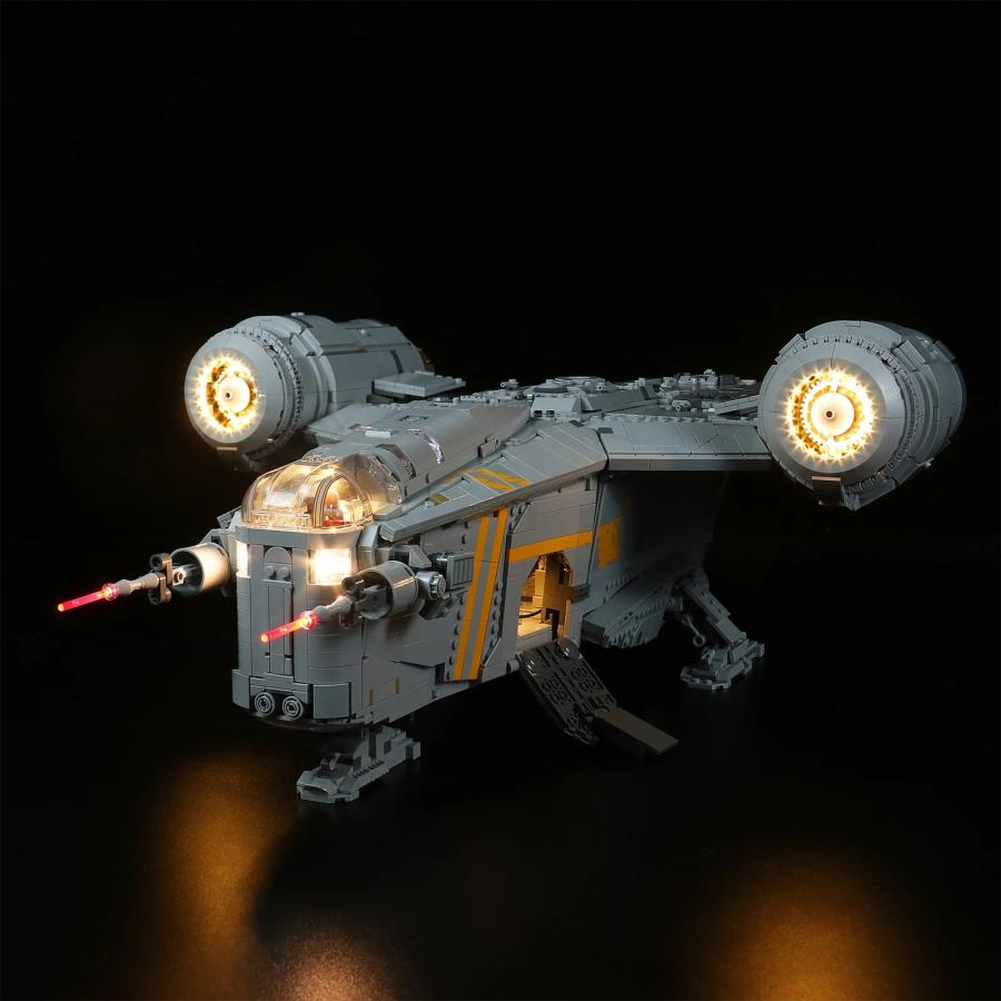 MOC LEGO レゴ 75331 互換 スター・ウォーズ カミソリの紋章 UCSセット 究極のコレクターシリーズ スターシップ LED ライト 電飾 キット ※本体は含みませんの画像