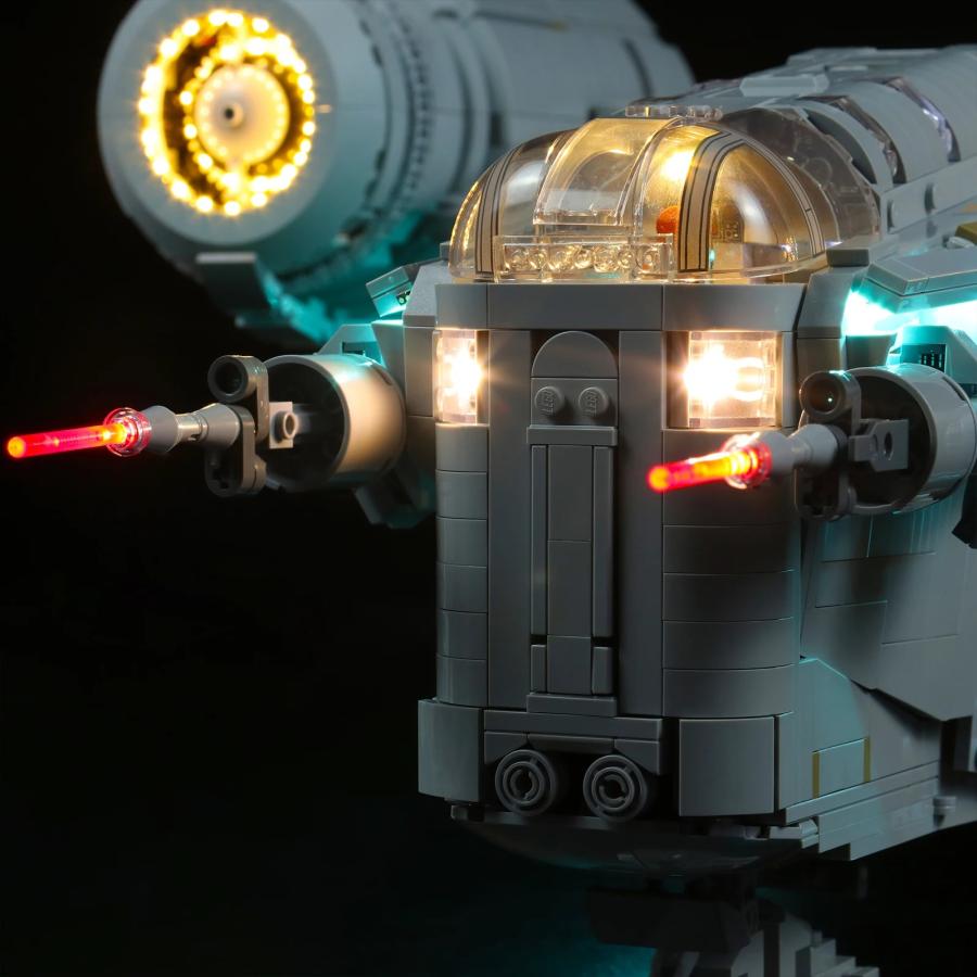 MOC LEGO レゴ 75331 互換 スター・ウォーズ カミソリの紋章 UCSセット 究極のコレクターシリーズ スターシップ LED ライト 電飾 キット ※本体は含みませんの画像