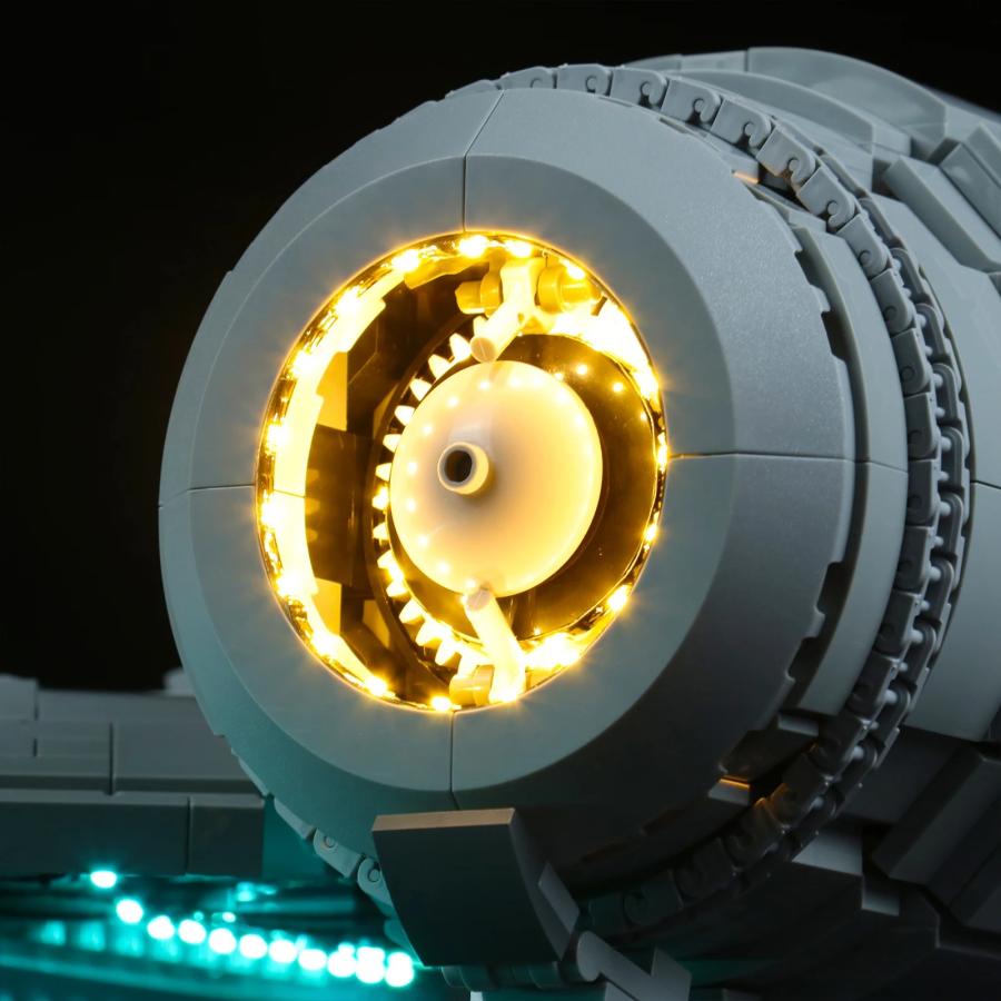 MOC LEGO レゴ 75331 互換 スター・ウォーズ カミソリの紋章 UCSセット 究極のコレクターシリーズ スターシップ LED ライト 電飾 キット ※本体は含みませんの画像