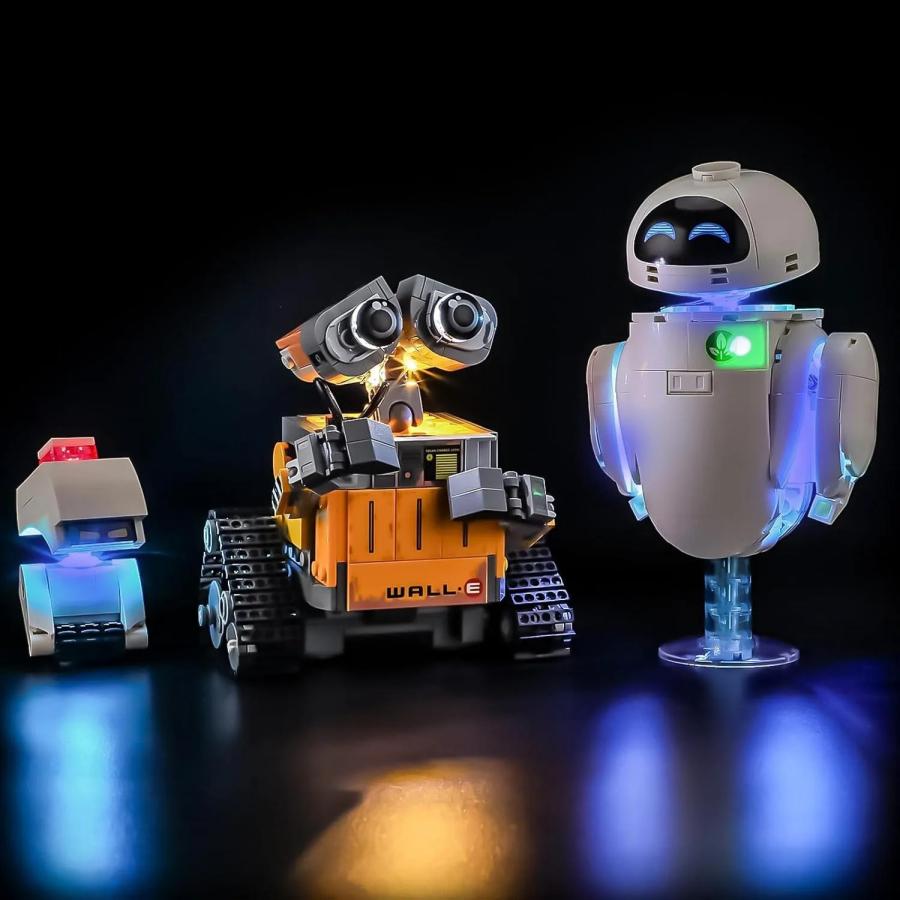 MOC LEGO レゴ 43279 互換 ウォーリー&イヴ LED ライト 電飾 キット