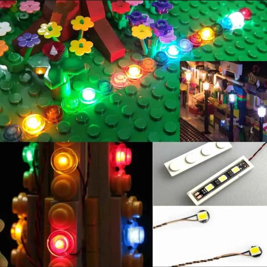 MOC LEGO レゴ 43279 互換 ウォーリー&イヴ LED ライト 電飾 キット