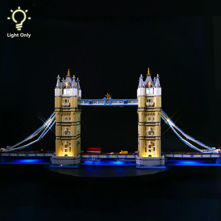 MOC LEGO レゴ 10214 互換 クリエイター・タワーブリッジ LED ライト 電飾 キット ※本体は含みませんの画像