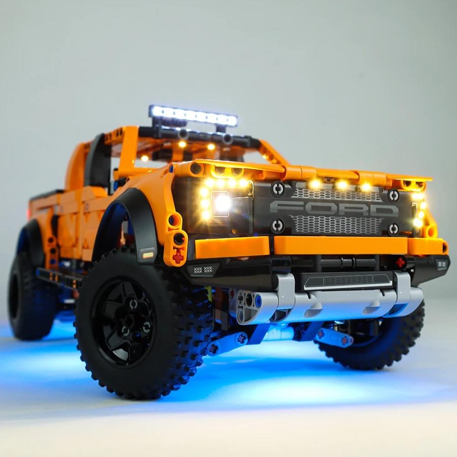 MOC LEGO レゴ 42126 互換 テクニック フォード F-150 ラプター LED ライト 電飾 キット ※本体は含みません |  | 01