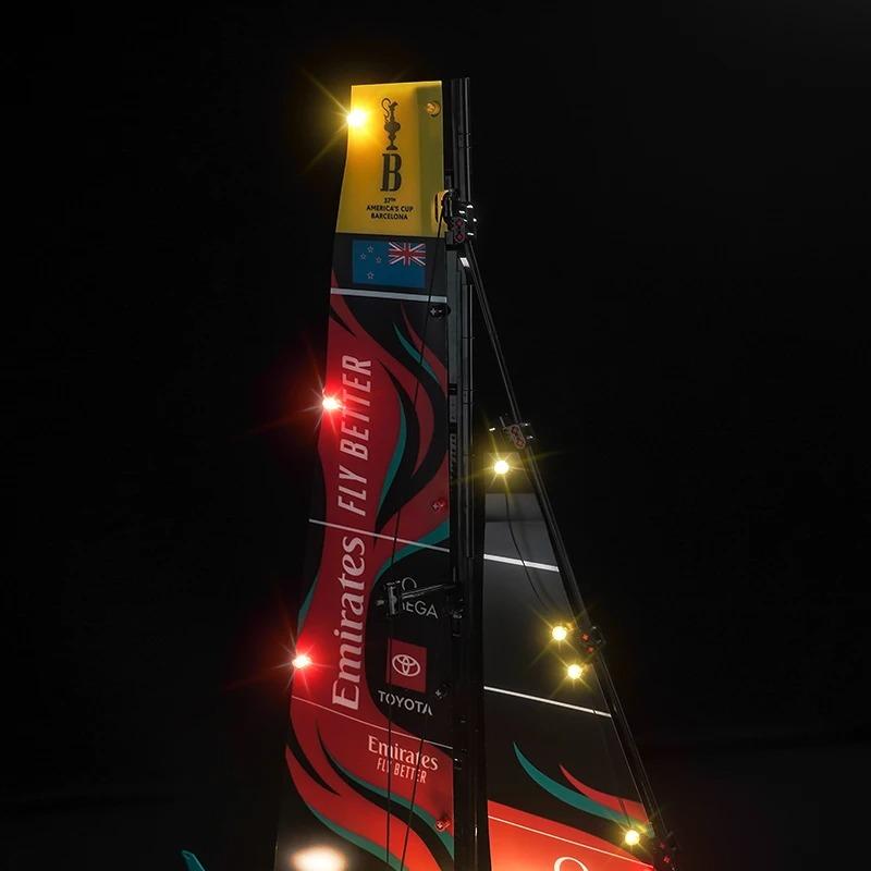 MOC LEGO レゴ 42174 互換 テクニック Emirates Team New Zealand AC75 ヨット LED ライト 電飾 キット ※本体は含みませんの画像