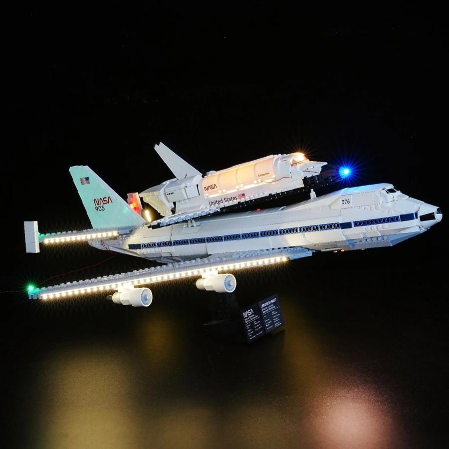 MOC LEGO レゴ 10360 互換 アイコン シャトル輸送機 LED ライト 電飾 キット ※本体は含みませんの画像