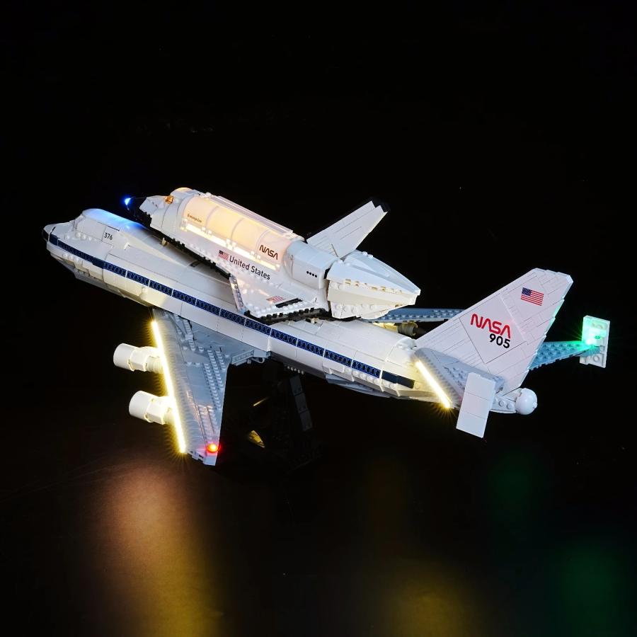 MOC LEGO レゴ 10360 互換 アイコン シャトル輸送機 LED ライト 電飾 キット ※本体は含みませんの画像