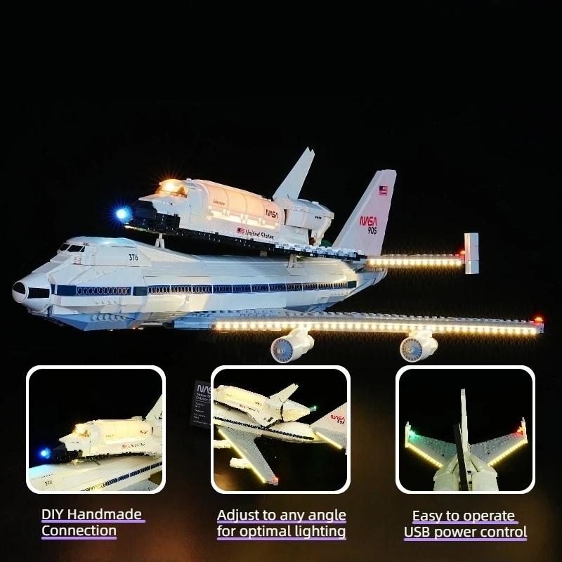 MOC LEGO レゴ 10360 互換 アイコン シャトル輸送機 LED ライト 電飾 キット ※本体は含みませんの画像