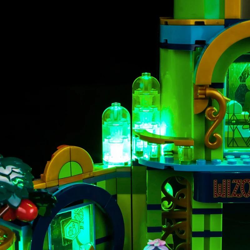 MOC LEGO レゴ 42096 互換  ウィキッド エメラルドシティへようこそ LED ライト 電飾 キット ※本体は含みませんの画像