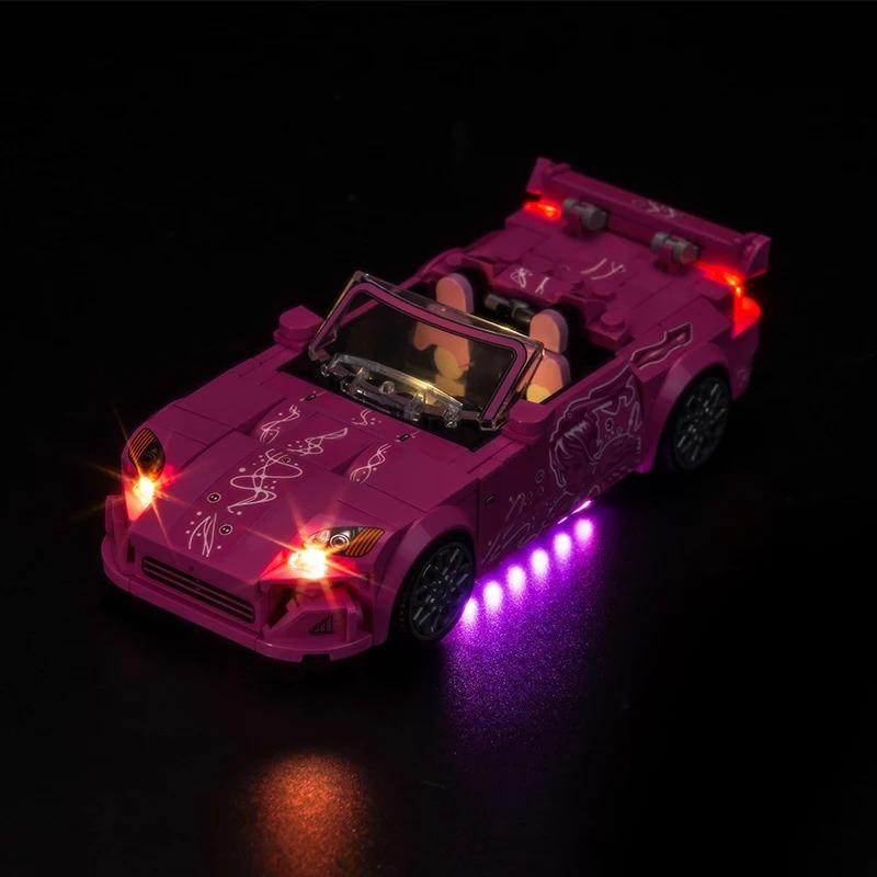 MOC LEGO レゴ 77241 互換 スピードチャンピオン ワイルド・スピードX2