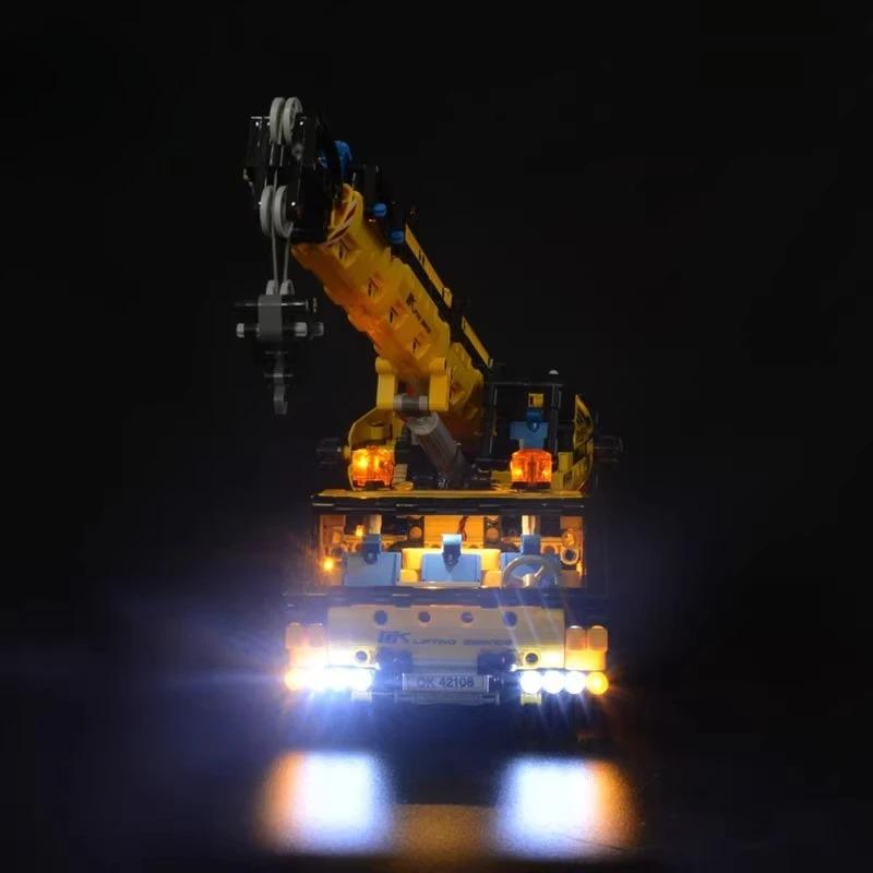 MOC LEGO レゴ 42108 互換  テクニック 移動式クレーン車 LED ライト 電飾 キット ※本体は含みませんの画像