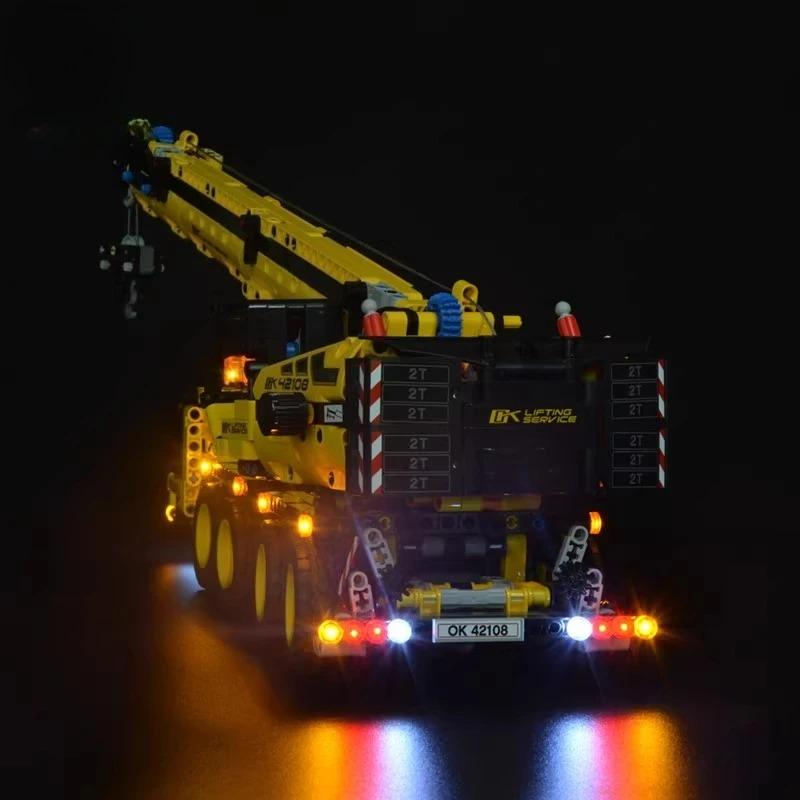 MOC LEGO レゴ 42108 互換  テクニック 移動式クレーン車 LED ライト 電飾 キット ※本体は含みませんの画像