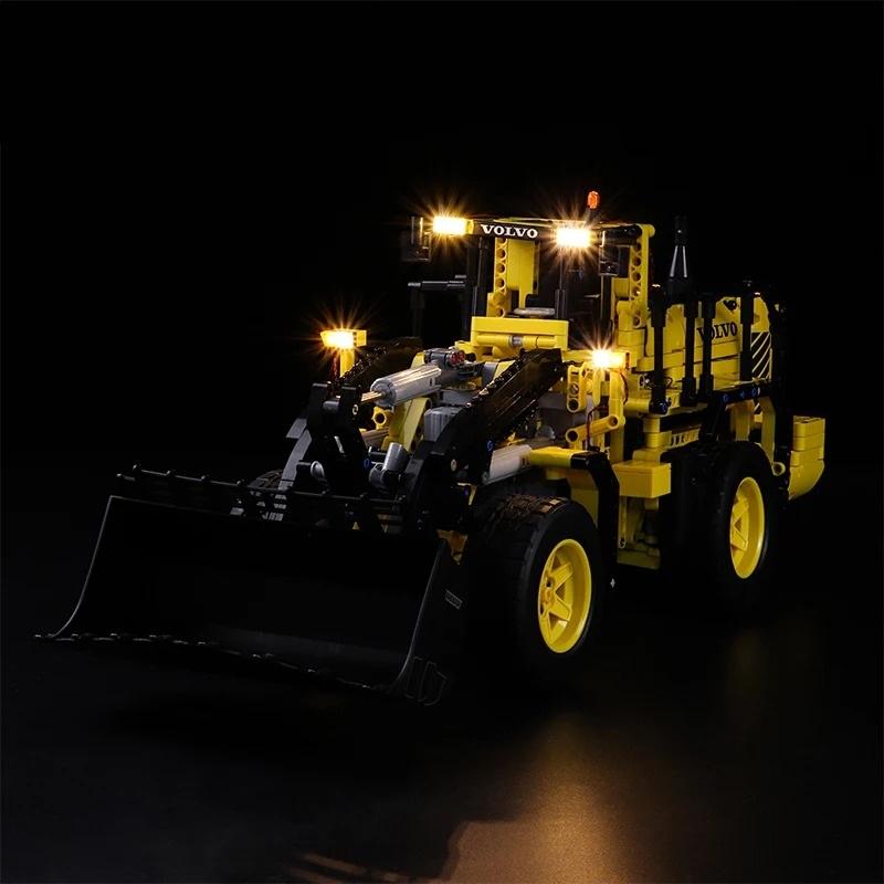 MOC LEGO レゴ 42030 互換  テクニック Volvo L350F ホイールローダー LED ライト 電飾 キット ※本体は含みませんの画像