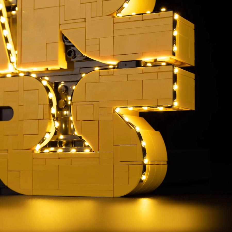 MOC LEGO レゴ 75407 互換  スター・ウォーズ スター・ウォーズ ロゴ LED ライト 電飾 キット ※本体は含みませんの画像