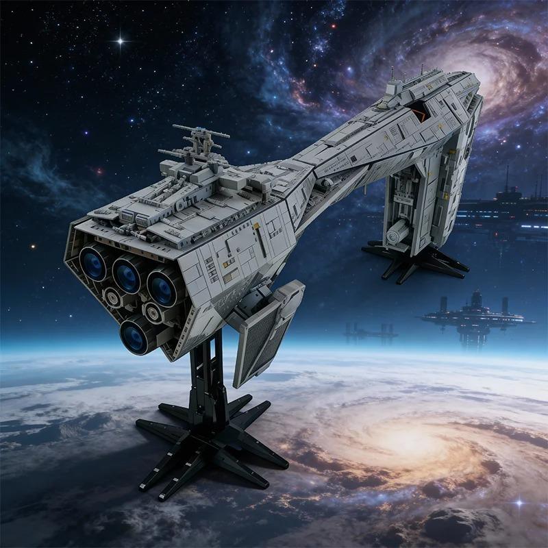 MOC LEGO レゴ ブロック 互換 9072個  スター・ウォーズ EF76 帝国ネビュロン メイン・メディカル・ベイ 病院船 |  | 07
