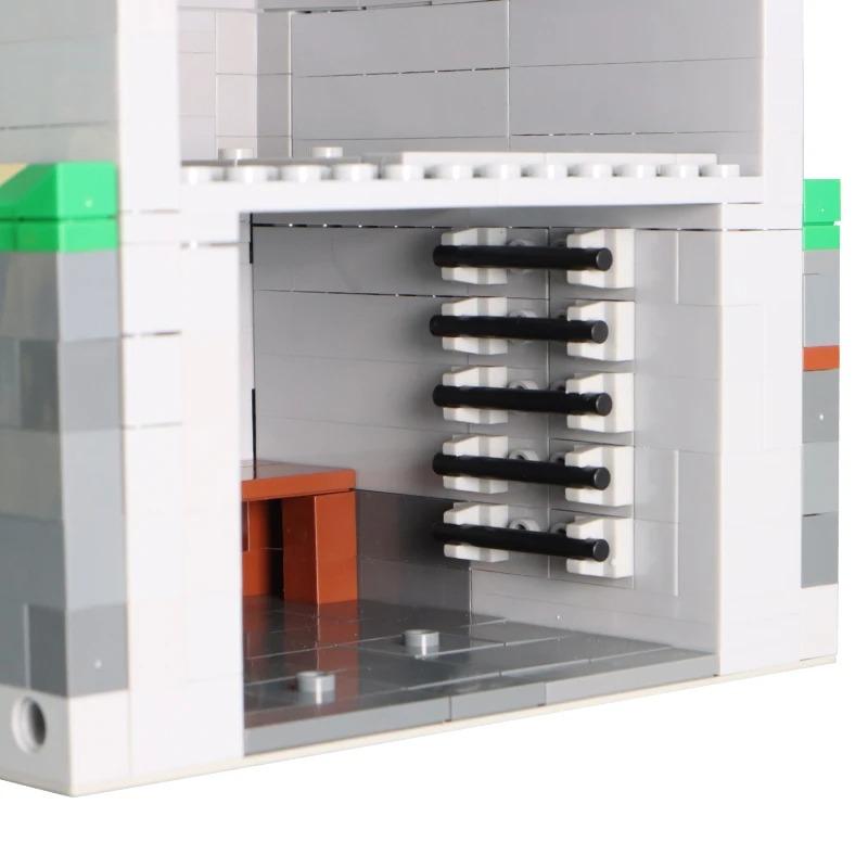 MOC LEGO レゴ ブロック 互換 WW2 第二次世界大戦 バンカー 掩体壕 防御陣地の画像