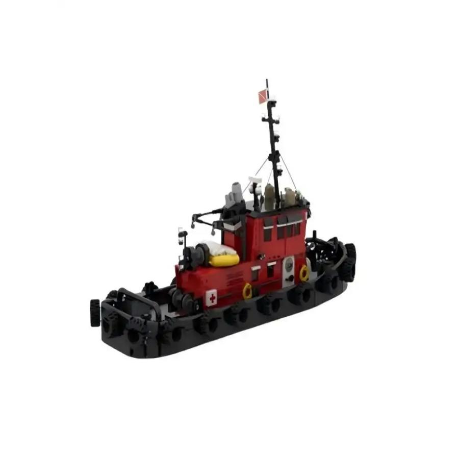 MOC LEGO レゴ ブロック 互換 1469個 タグボート : MONO BASE ヤフー店