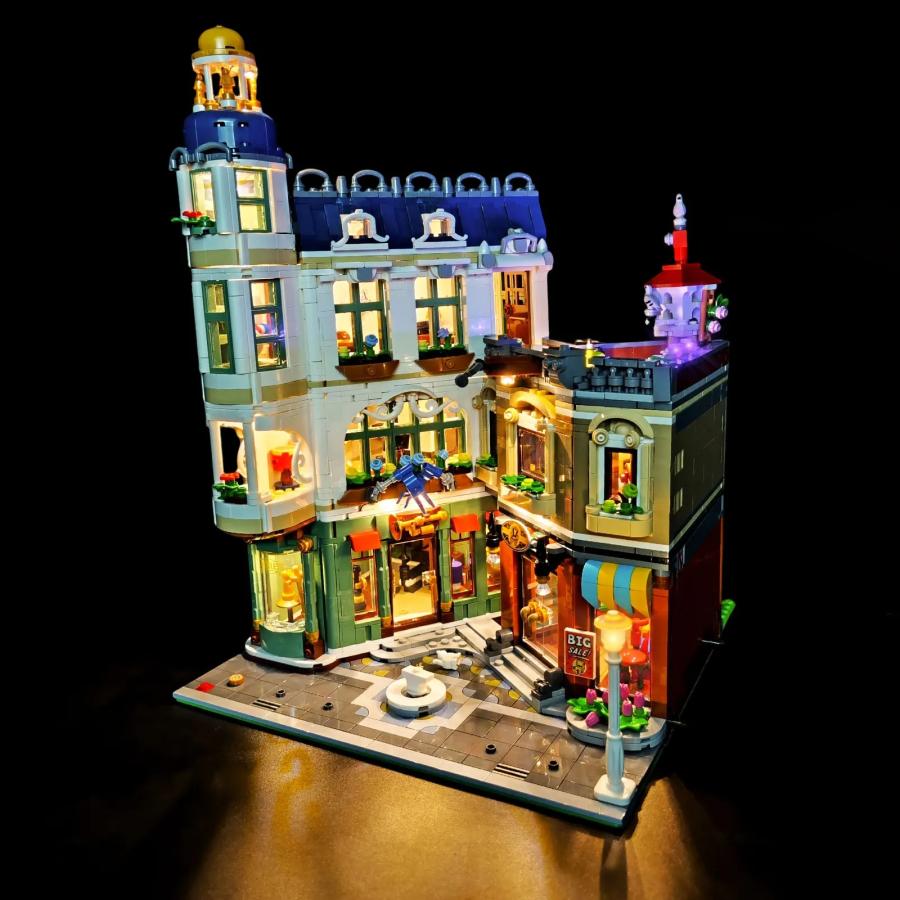 MOC LEGO レゴ 11371 互換 ショッピングストリート LED ライト 電飾 キット ※LEGO本体は含みませんの画像