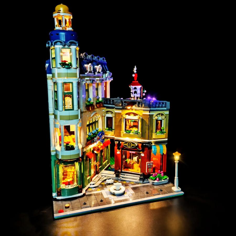 MOC LEGO レゴ 11371 互換 ショッピングストリート LED ライト 電飾 キット ※LEGO本体は含みませんの画像