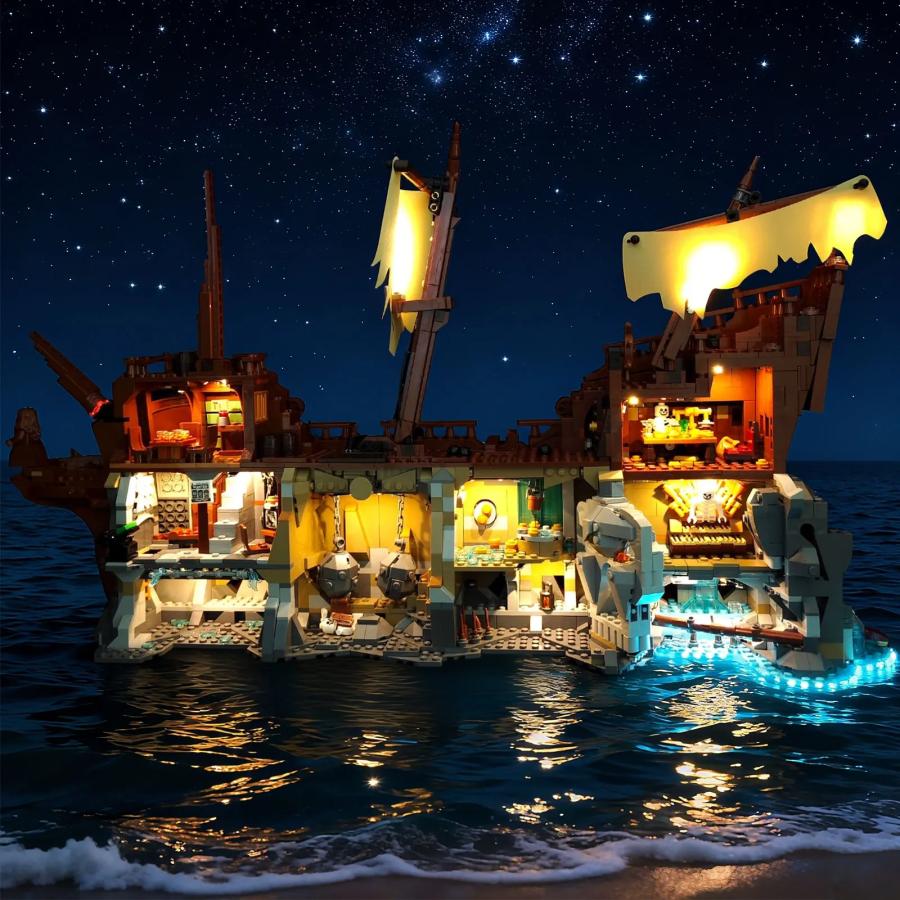 MOC LEGO レゴ ブロック 21363 互換 アイデア グーニーズ アドベンチャー 電飾 キット ※LEGO本体は含みませんの画像