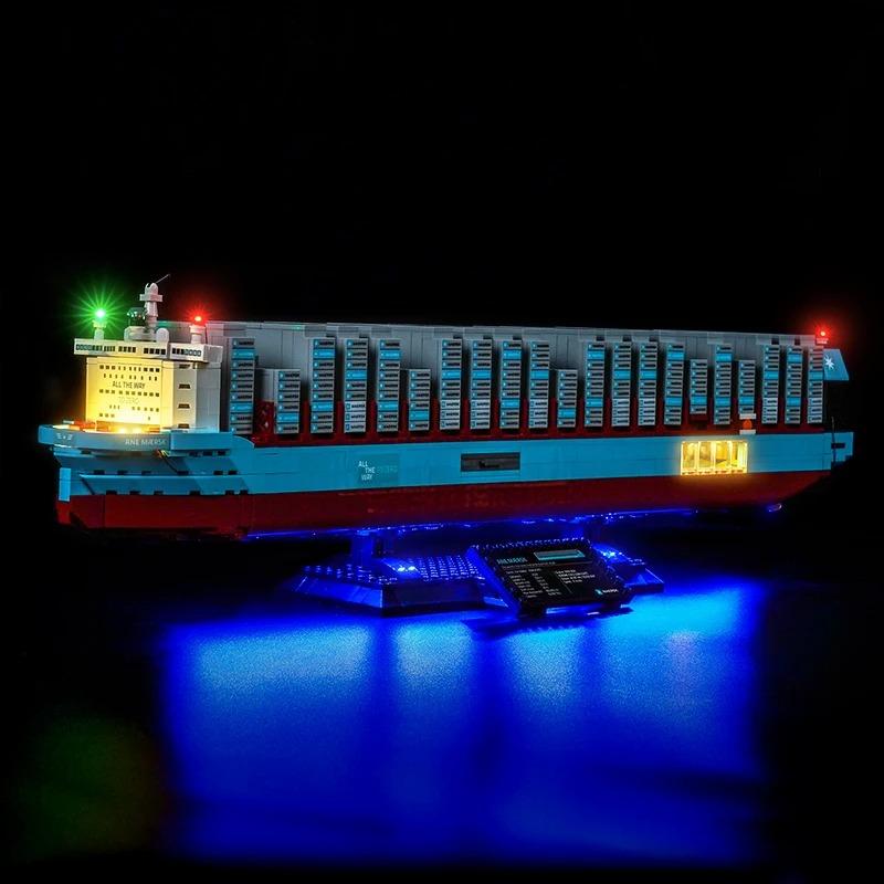 MOC LEGO レゴ ブロック 40955 互換 Maersk 2元燃料コンテナ船 電飾 キット ※LEGO本体は含みませんの画像