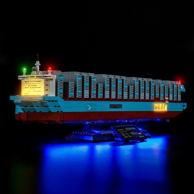 MOC LEGO レゴ ブロック 40955 互換 Maersk 2元燃料コンテナ船 電飾 キット ※LEGO本体は含みませんの画像