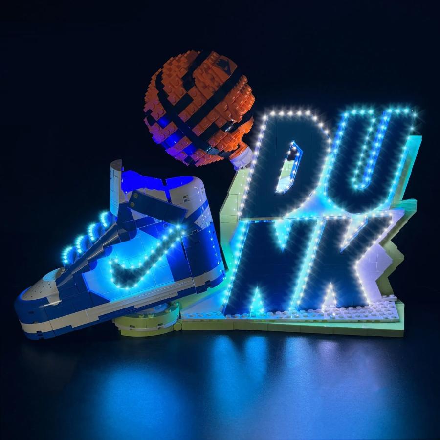MOC LEGO レゴ 43008 互換 ナイキ Nike Dunk LED ライト 電飾 キット ※本体は含みません : MONO BASE ...
