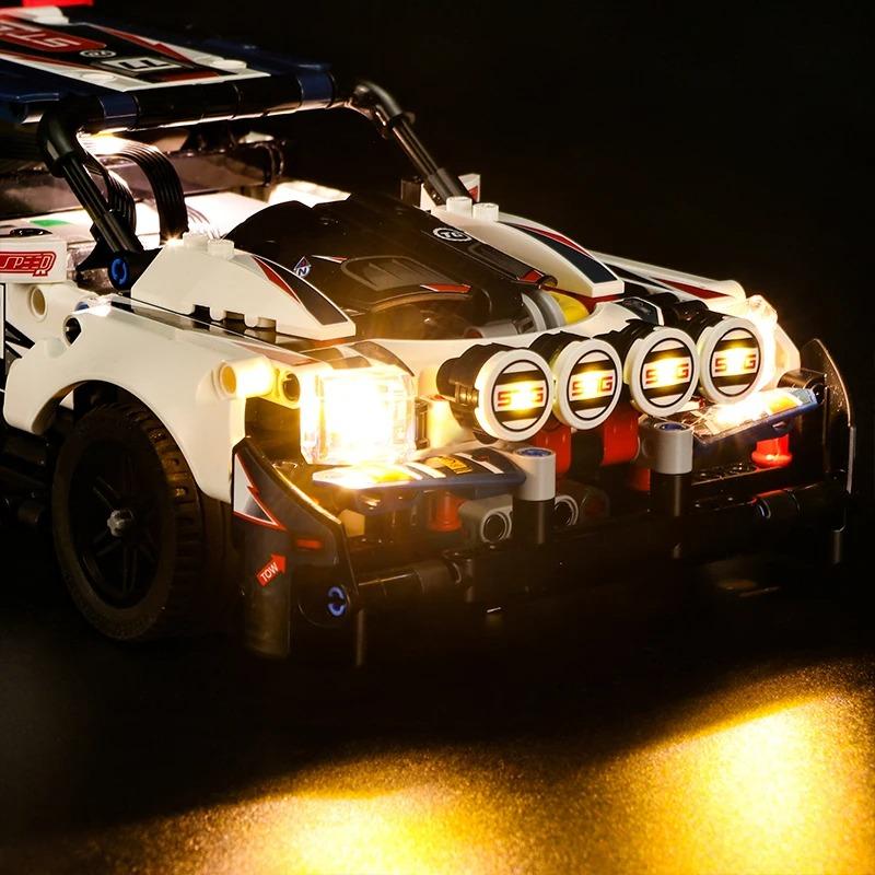 MOC LEGO レゴ 42109 互換 テクニック トップギア・ラリーカー LED ライト 電飾 キット ※本体は含みませんの画像