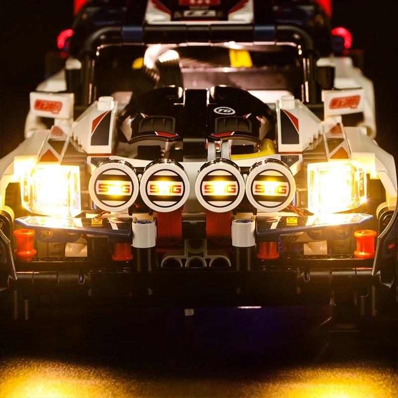 MOC LEGO レゴ 42109 互換 テクニック トップギア・ラリーカー LED ライト 電飾 キット ※本体は含みませんの画像