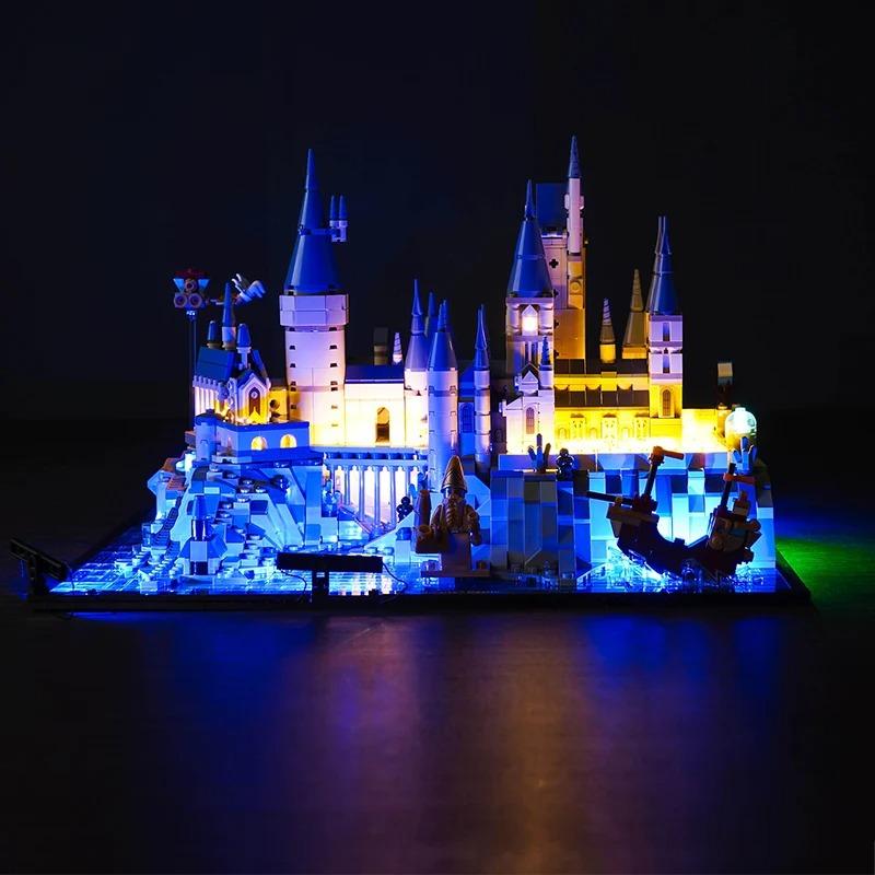 MOC LEGO レゴ 76419 互換 ハリーポッター ホグワーツ 城全貌 LED